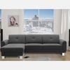 Chaise Longe Axel Mirpytengo 260x80x150 Cm - Roman Noir