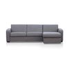 Sofá Cama Flavien  274x170x88 Cm Color Gris Claro Venta-unica