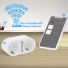 Smart Wifi Ac Enchufe Dual Tellur, Lectura De Energía, 16a, 2400w