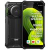 Ihunt Titan Music P11000 Pro Telefono Movil Dual Sim 4g Smartphone Rugerizado Verde 5.45" 4gb Ram 64gb Rom 10600mah Android 13