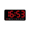 Reloj De Pared Digital - Ceramarble Furni - Reloj Digital Led De 9 Pulgadas