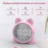 Reloj Despertador Infantil, Ceramarble Furni, Reloj Despertador Digital Led Con Luz Nocturna Silenciosa