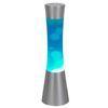 Lámpara Decorativa Minka Lavalamp Gy6.35 20w, 39,5 Cm Color Azul Plata