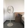 Ventilador De Pie Air Power 50 Mellerware Blanco