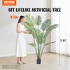 Árbol Artificial 1,83cm Planta Artificial Areca Palmera + Maceta Interiores Exteriores