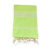 Toalla De Playa Fouta Tradicional Kolora Verde 100x200 190g/m²