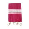 Toalla De Playa Fouta Tradicional Kozo Fucsia 100x200 190g/m²