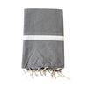 Toalla De Playa Fouta Tradicional Melissa Grey 200x200 190g/m²