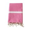 Toalla De Playa Fouta Tradicional Melissa Rosa 200x200 190g/m²