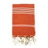 Toalla De Playa Fouta Tradicional Kolora Naranja 100x200 190g/m²