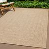 Alfombra De Dormitorio | Felpudo | Alfombra Con Aspecto De Yute Interior Y Exterior 120x170 Cm Cfw731699