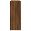 Armario Colgante De Pared | Mueble Pared Marrón Roble 69,5x32,5x90 Cm Cfw739592