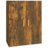 Armario Colgante De Pared | Mueble Pared Roble Ahumado 69,5x34x90 Cm Cfw739598