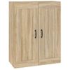 Armario Colgante De Pared | Mueble Pared Roble Sonoma 69,5x32,5x90 Cm Cfw739599