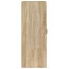 Armario Colgante De Pared | Mueble Pared Roble Sonoma 69,5x32,5x90 Cm Cfw739599