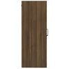 Armario Colgante De Pared | Mueble Pared Roble Sonoma 69,5x34x90 Cm Cfw739603