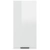 Armario De Baño De Pared | Mueble Pared Blanco Brillo 32x20x67 Cm Cfw739931