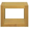 Armario De Baño De Pared | Mueble Pared Madera Maciza De Teca 45x45x35 Cm Cfw739949