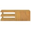 Armario De Baño De Pared | Mueble Pared Madera Maciza De Teca 90x40x30 Cm Cfw739955