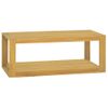 Armario De Baño De Pared | Mueble Pared Madera Maciza De Teca 90x45x35 Cm Cfw739956