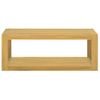 Armario De Baño De Pared | Mueble Pared Madera Maciza De Teca 90x45x35 Cm Cfw739956