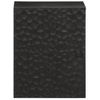 Armario De Baño De Pared | Mueble Pared Madera Maciza Mango Negro 38x33x48 Cm Cfw739957