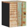 Armario De Baño De Pared | Mueble Pared Madera Maciza Reciclada 38x33x48 Cm Cfw739958