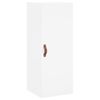 Armario De Pared | Mueble Pared Blanco 34,5x34x90 Cm Cfw740543