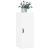 Armario De Pared | Mueble Pared Blanco 34,5x34x90 Cm Cfw740543