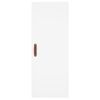 Armario De Pared | Mueble Pared Blanco 34,5x34x90 Cm Cfw740543