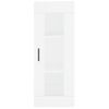 Armario De Pared | Mueble Pared Blanco 34,5x34x90 Cm Cfw740544