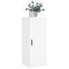 Armario De Pared | Mueble Pared Blanco 34,5x34x90 Cm Cfw740546