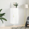 Armario De Pared | Mueble Pared Blanco 34,5x34x90 Cm Cfw740548