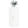 Armario De Pared | Mueble Pared Blanco 34,5x34x90 Cm Cfw740548