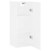 Armario De Pared | Mueble Pared Blanco 34,5x34x90 Cm Cfw740548