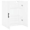 Armario De Pared | Mueble Pared Blanco 69,5x34x90 Cm Cfw740567