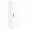 Armario De Pared | Mueble Pared Blanco Brillante 34,5x34x90 Cm Cfw740584