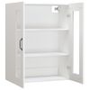 Armario De Pared | Mueble Pared | Armario Colgante Blanco 69,5x34x90 Cm Cfw740598