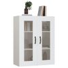 Armario De Pared | Mueble Pared | Armario Colgante Blanco 69,5x34x90 Cm Cfw740598