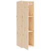 Armario De Pared | Mueble Pared De Madera Maciza De Pino 30x30x100 Cm Cfw740624