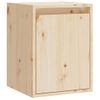 Armario De Pared | Mueble Pared De Madera Maciza De Pino 30x30x40 Cm Cfw740625