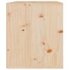 Armario De Pared | Mueble Pared De Madera Maciza De Pino 45x30x35 Cm Cfw740629