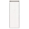 Armario De Pared | Mueble Pared De Madera Maciza De Pino Blanco 30x30x80 Cm Cfw740636