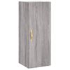 Armario De Pared | Mueble Pared Gris Sonoma 34,5x34x90 Cm Cfw740693