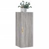 Armario De Pared | Mueble Pared Gris Sonoma 34,5x34x90 Cm Cfw740693