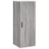 Armario De Pared | Mueble Pared Gris Sonoma 34,5x34x90 Cm Cfw740696