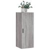 Armario De Pared | Mueble Pared Gris Sonoma 34,5x34x90 Cm Cfw740696