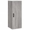 Armario De Pared | Mueble Pared Gris Sonoma 34,5x34x90 Cm Cfw740704