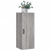 Armario De Pared | Mueble Pared Gris Sonoma 34,5x34x90 Cm Cfw740704