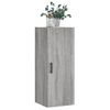 Armario De Pared | Mueble Pared Gris Sonoma 34,5x34x90 Cm Cfw740705